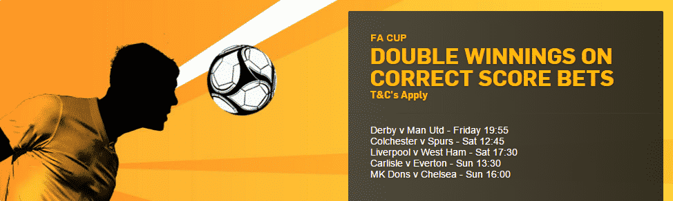 Betfair Offer - FA Cup 4th Round