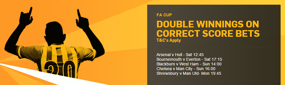 Betfair Offer - FA Cup 5th Round