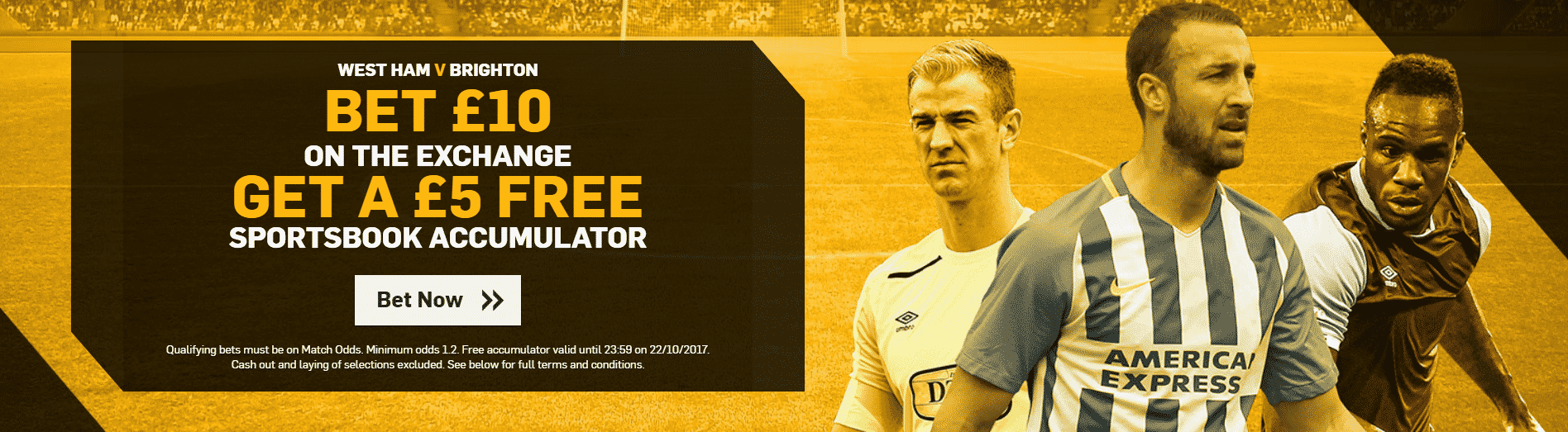 Betfair Offer - West Ham v Brighton