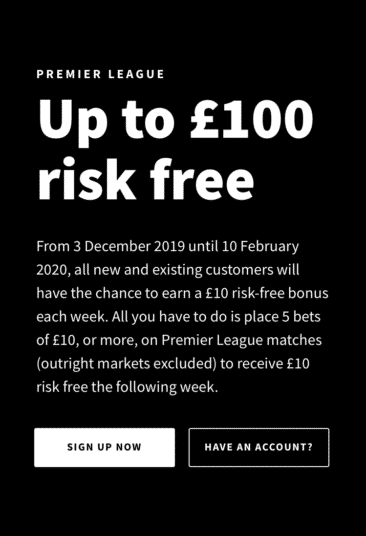 Smarkets Offer - Up to £100 Risk-Free