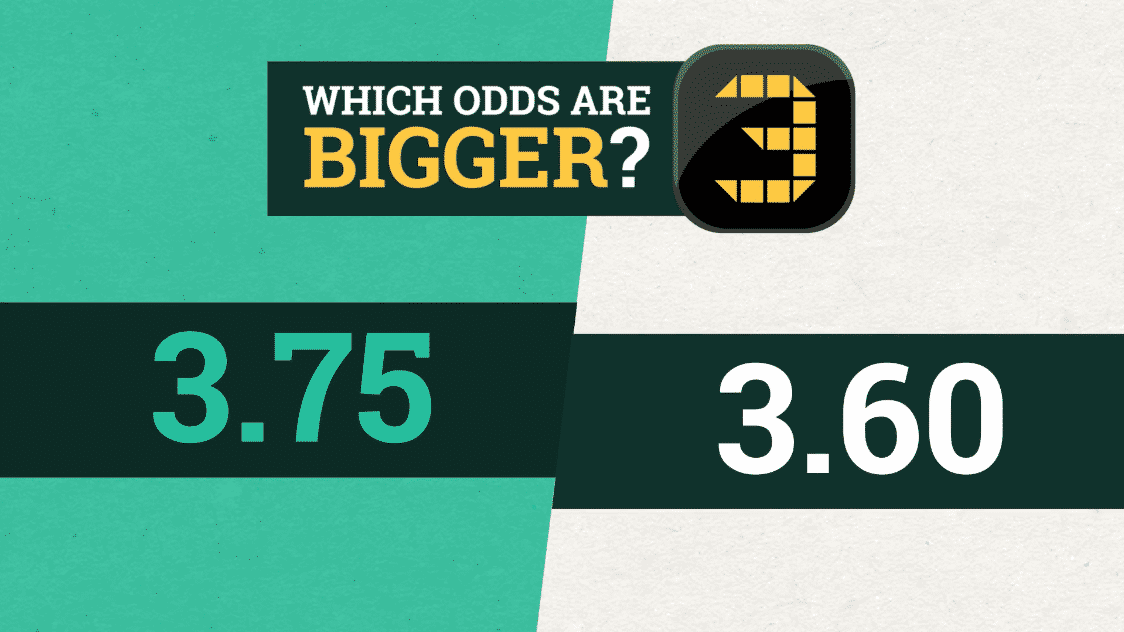 Which Decimal Odds Are Bigger?