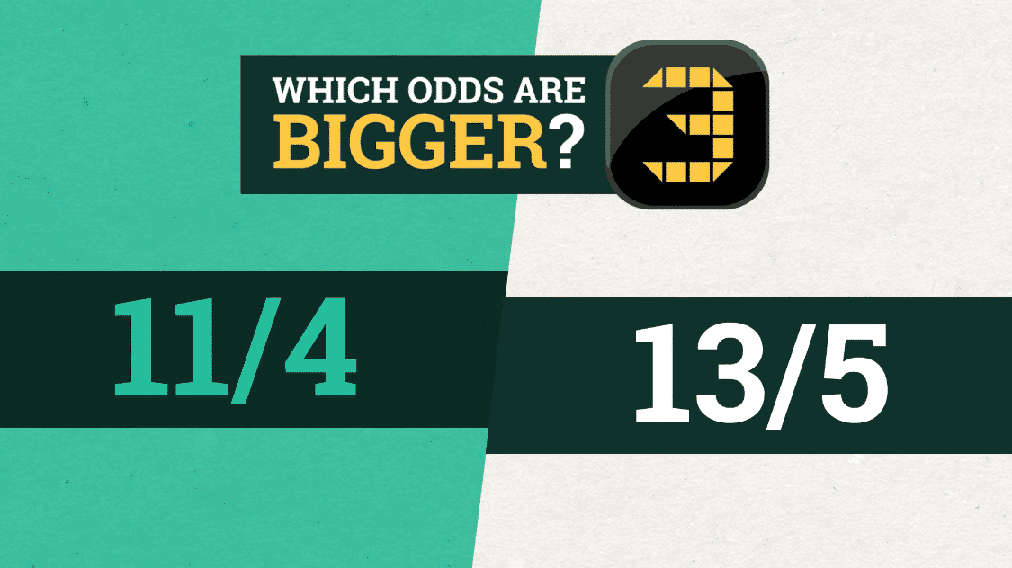Which Fractional Odds Are Bigger?