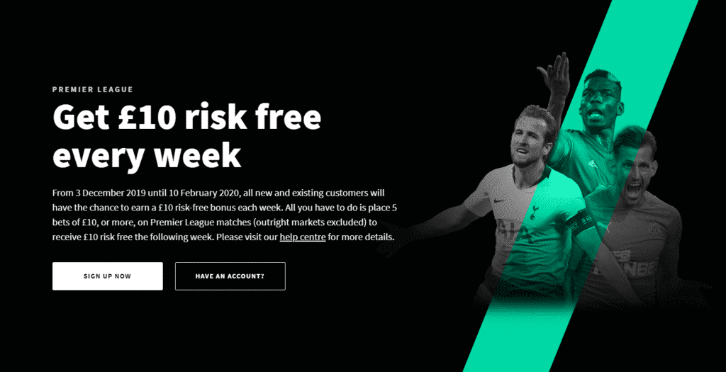 Smarkets Offer - £10 Risk-Free Every Week